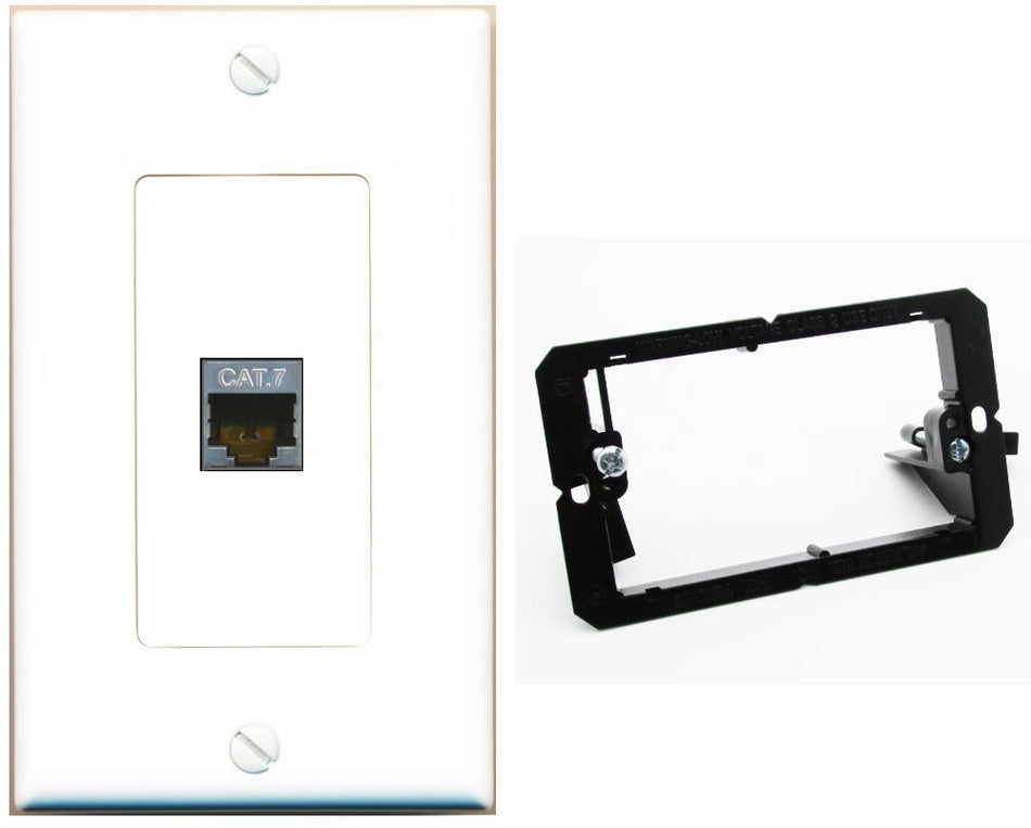 CAT7 Wall Plate [White]