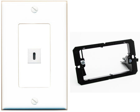 USBC Wall Plate [White]