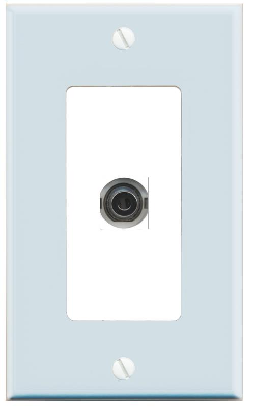 RiteAV 3-5MM Wall Plate [Light Blue-White]