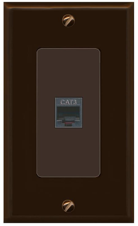 PHONE Wall Plate [Brown]