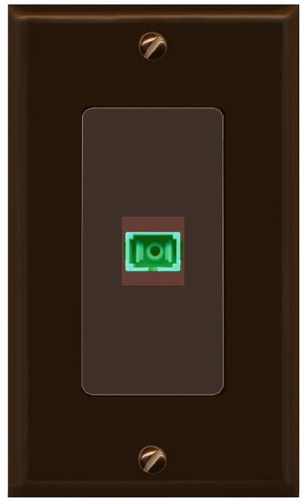 SC-APC-SX Wall Plate [Brown]