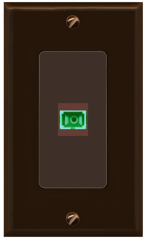 SC-APC-SX Wall Plate [Brown]