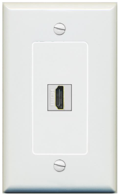 HDMI Wall Plate [Gray]