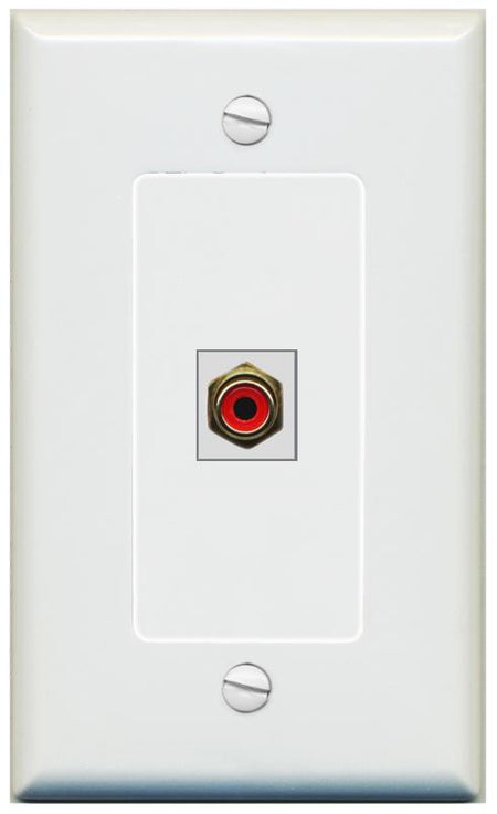 RCA-RED Wall Plate [Gray]