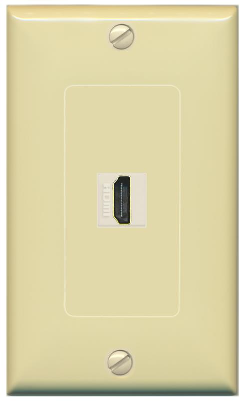 RiteAV -HDMI Wall Plate [Ivory]