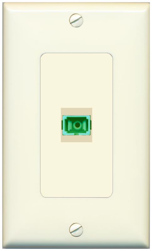 SC-APC-SX Wall Plate [Light-almond]