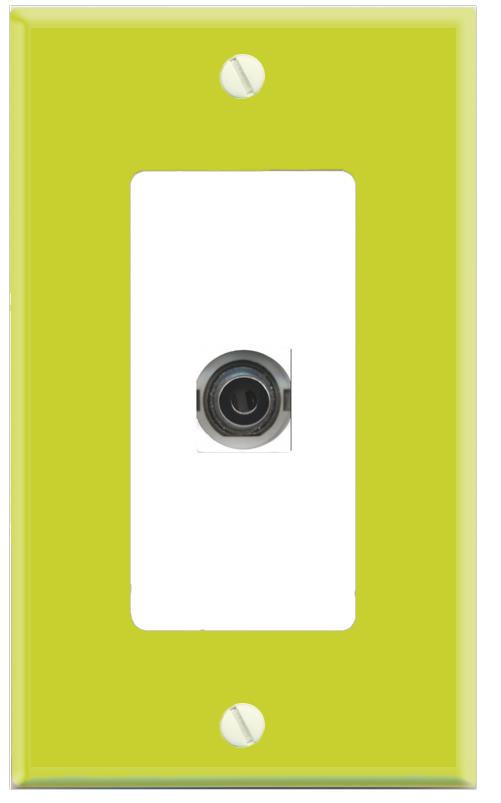 RiteAV 3-5MM Wall Plate [Pea Green-White]