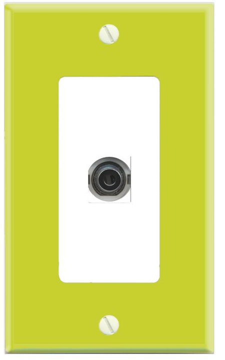 RiteAV 3-5MM Wall Plate [Pea Green-White]