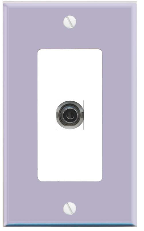 RiteAV 3-5MM Wall Plate [Lavendar-White]