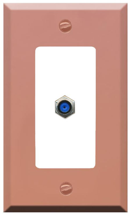 RiteAV F81 Wall Plate [Rose Gold-White]