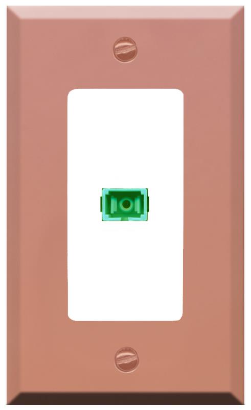 RiteAV SC-APC-SX Wall Plate [Rose Gold-White]