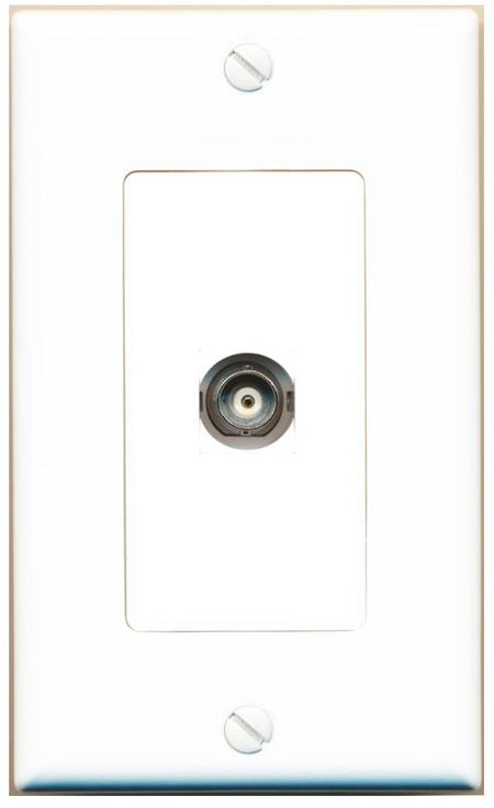 BNC Wall Plate [White]
