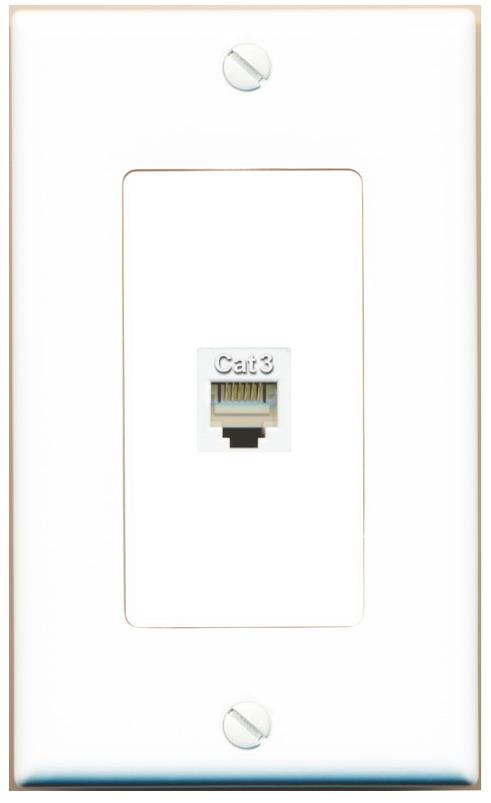 PHONE Wall Plate [White]