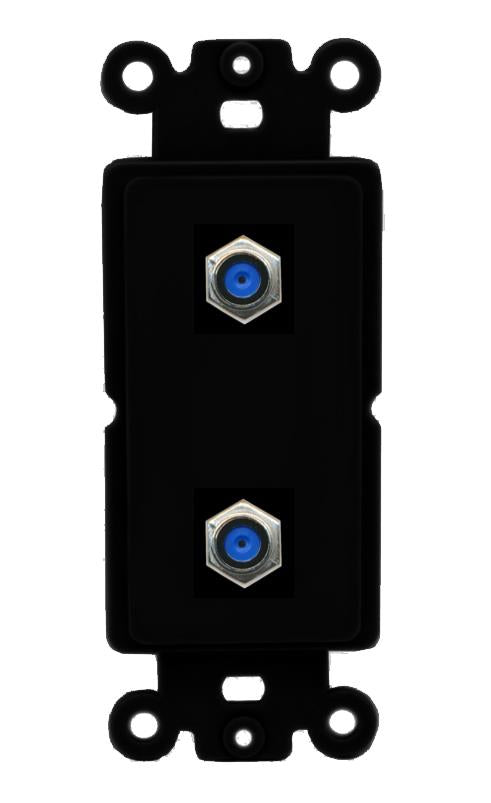 2 F81 Wall Plate [Black]