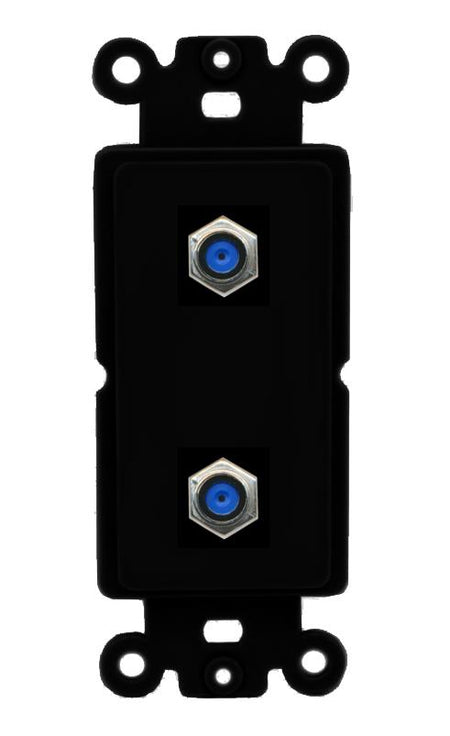 2 F81 Wall Plate [Black]
