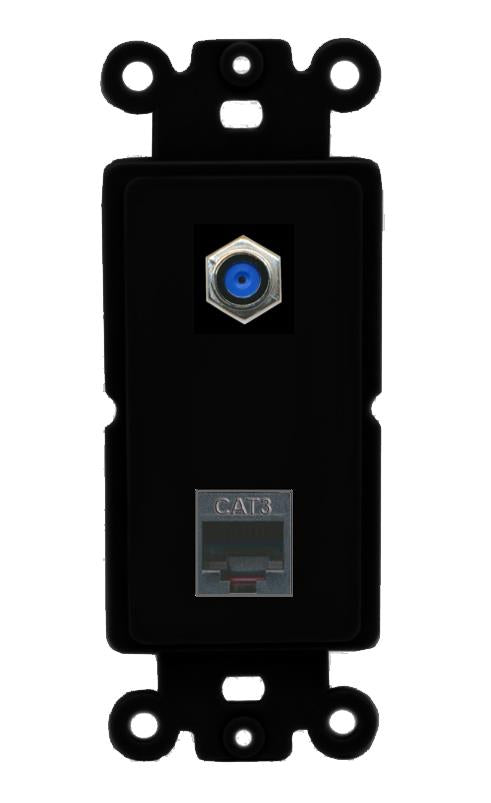 F81 PHONE Wall Plate [Black]