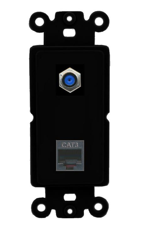 F81 PHONE Wall Plate [Black]
