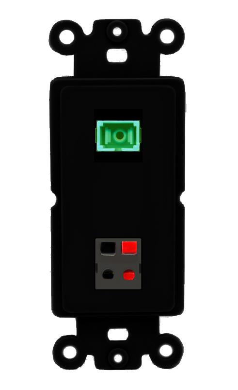 SC-APC-SX SPEAKER Wall Plate [Black]