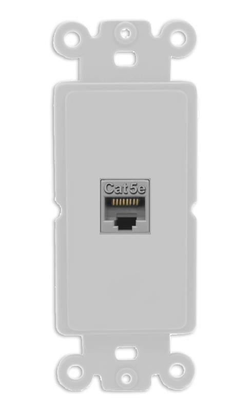 RiteAV CAT5E Wall Plate Rocker Module [Gray]