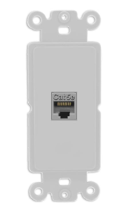 RiteAV CAT5E Wall Plate Rocker Module [Gray]