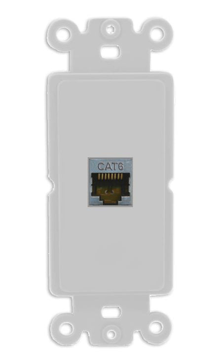 RiteAV CAT6-SHIELDED Wall Plate Rocker Module [Gray]