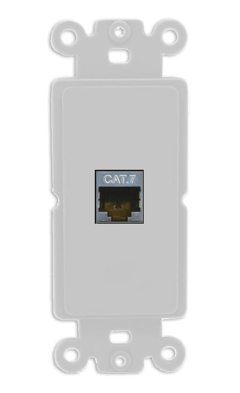 RiteAV CAT7 Wall Plate Rocker Module [Gray]