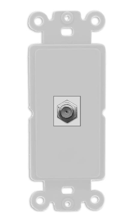 RiteAV COAX Wall Plate Rocker Module [Gray]