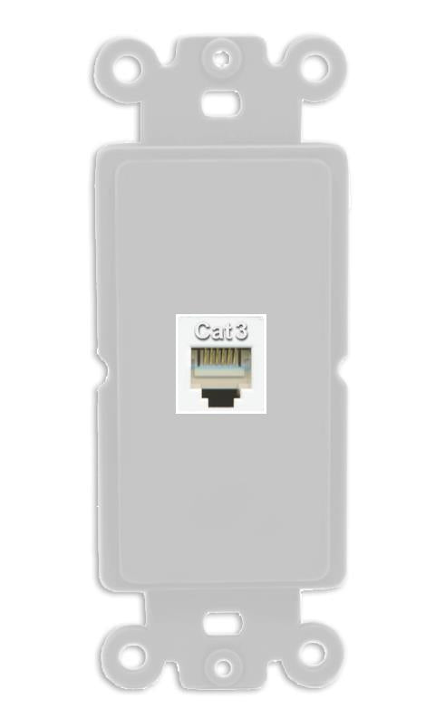 RiteAV PHONE Wall Plate Rocker Module [Gray]