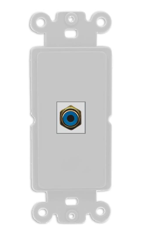 RiteAV RCA-BLUE Wall Plate Rocker Module [Gray]