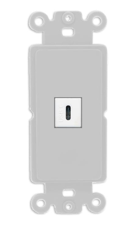 RiteAV USBC Wall Plate Rocker Module [Gray]