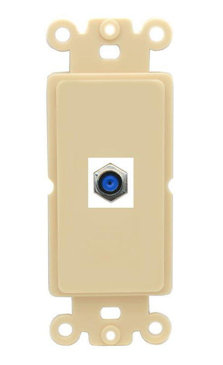 RiteAV F81 Wall Plate Rocker Module [Ivory]