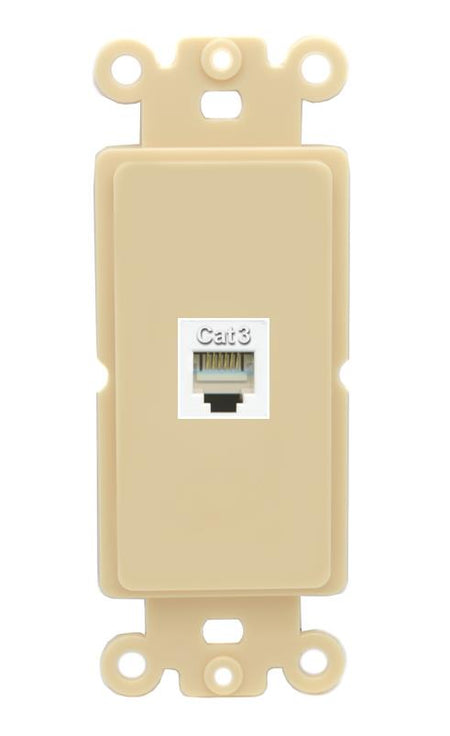 RiteAV PHONE Wall Plate Rocker Module [Ivory]