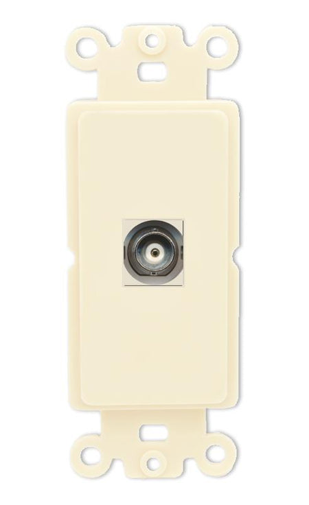 RiteAV BNC Wall Plate Rocker Module [Light Almond]