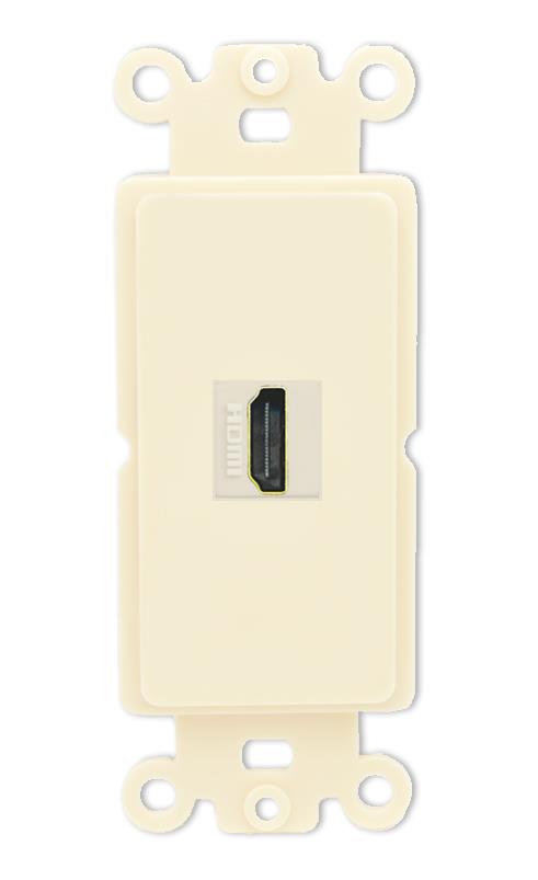 RiteAV HDMI Wall Plate Rocker Module [Light Almond]