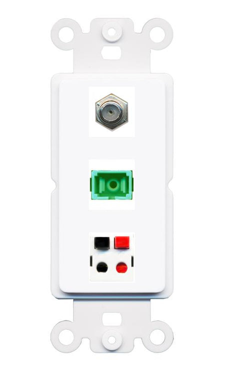 COAX SC-APC-SX SPEAKER Wall Plate [White]