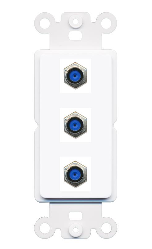 3 F81 Wall Plate [White]
