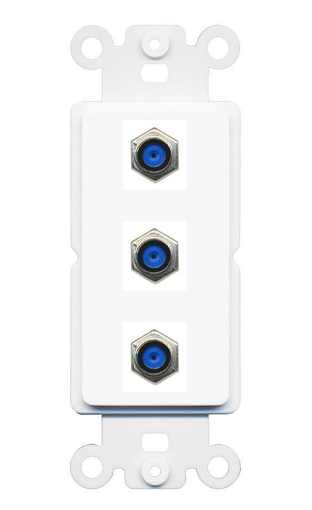 3 F81 Wall Plate [White]