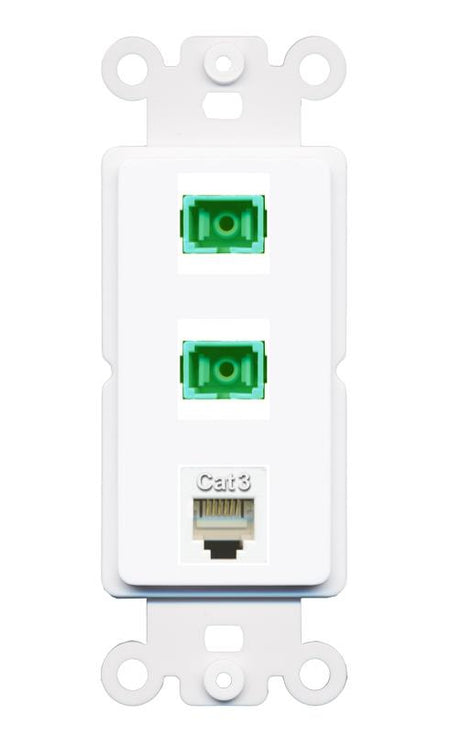 PHONE 2 SC-APC-SX Wall Plate [White]