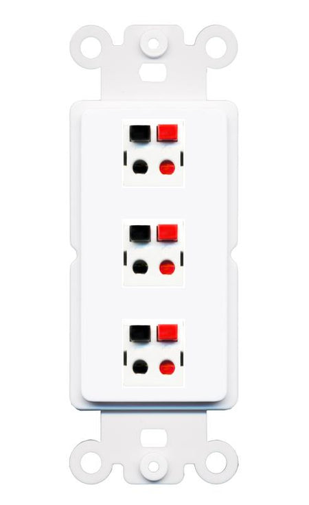 3 SPEAKER Wall Plate [White]