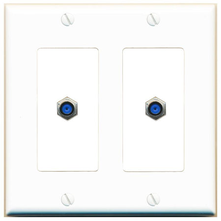 2 F81 Wall Plate [White]