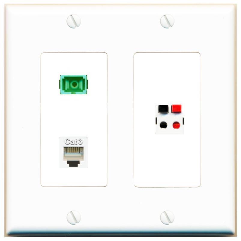 PHONE SC-APC-SX SPEAKER Wall Plate [White]