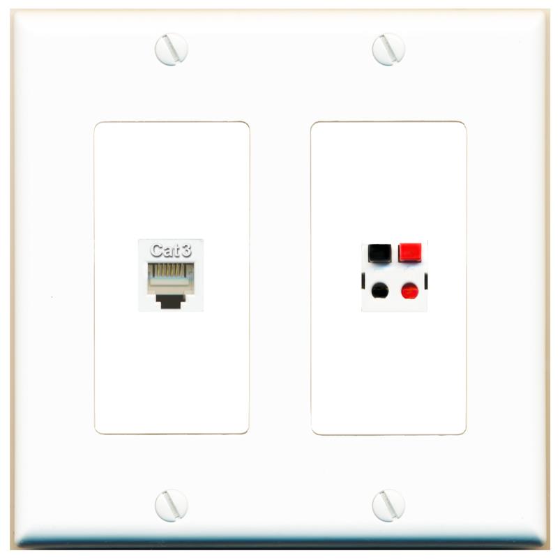 PHONE SPEAKER Wall Plate [White]