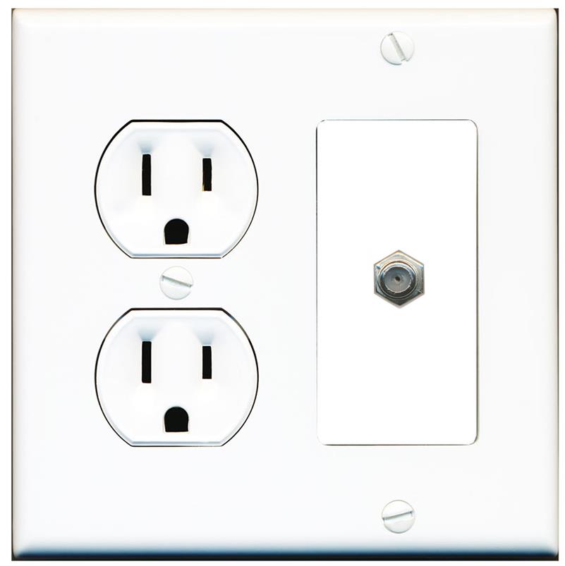 COAX Wall Plate [White]