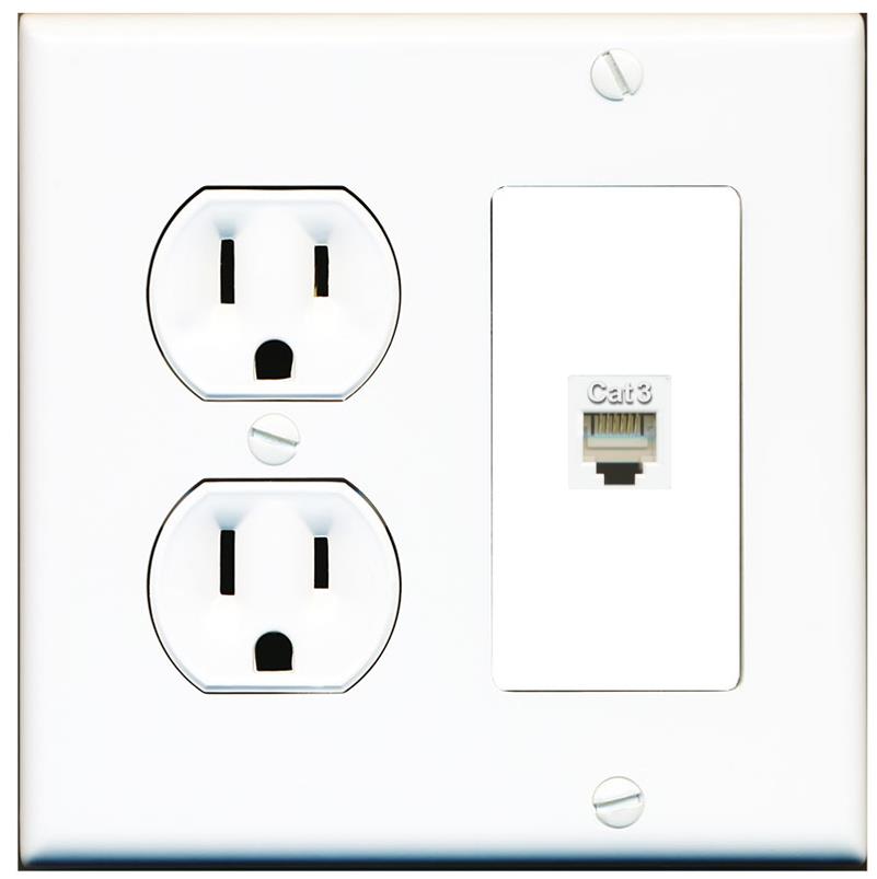 PHONE Wall Plate [White]