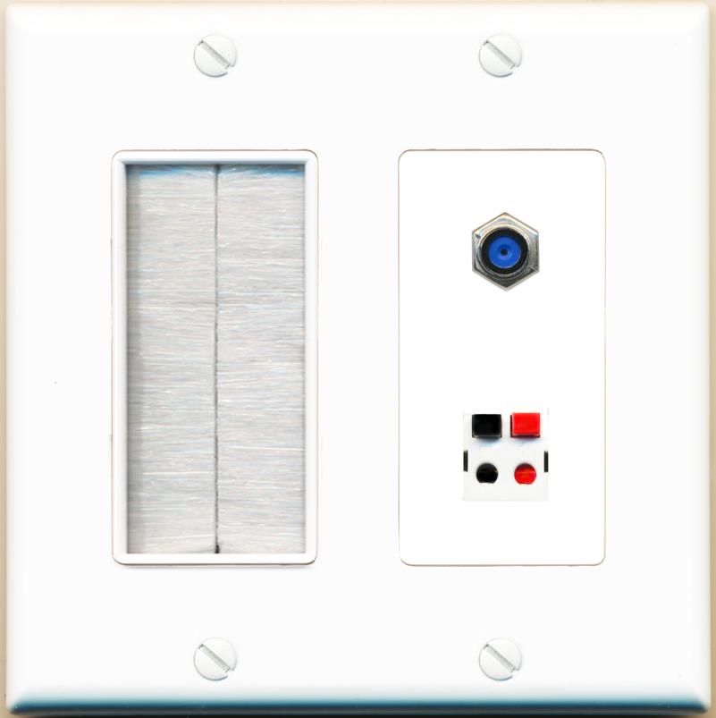 F81 SPEAKER Wall Plate [White]