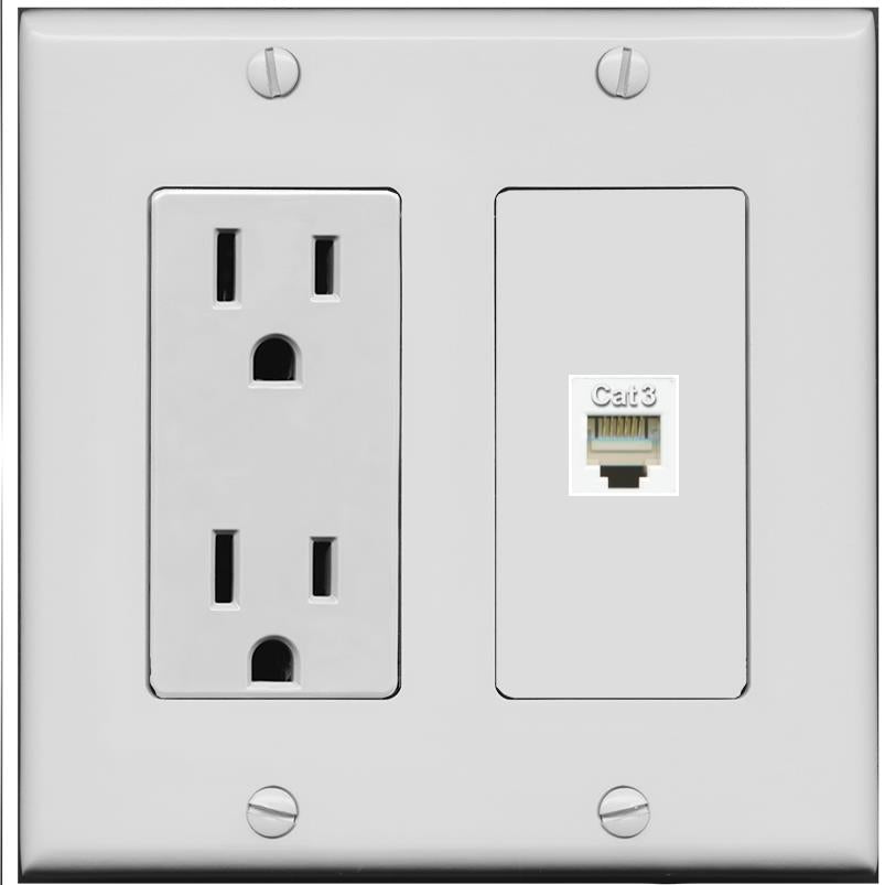 PHONE Wall Plate [Gray]