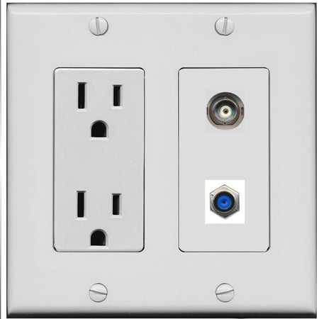 BNC F81 Wall Plate [Gray]