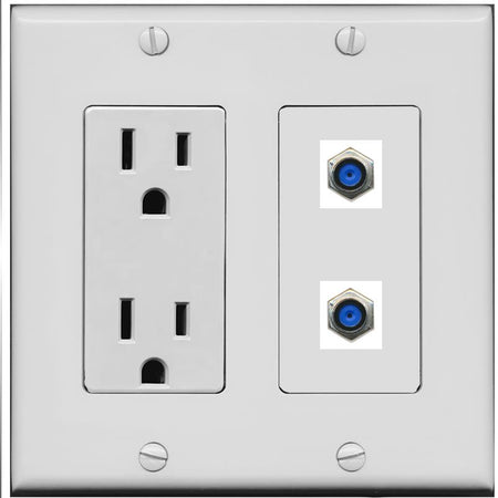 2 F81 Wall Plate [Gray]