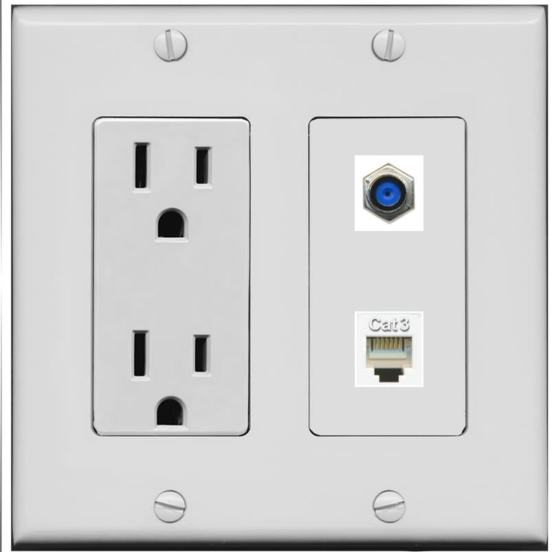 F81 PHONE Wall Plate [Gray]