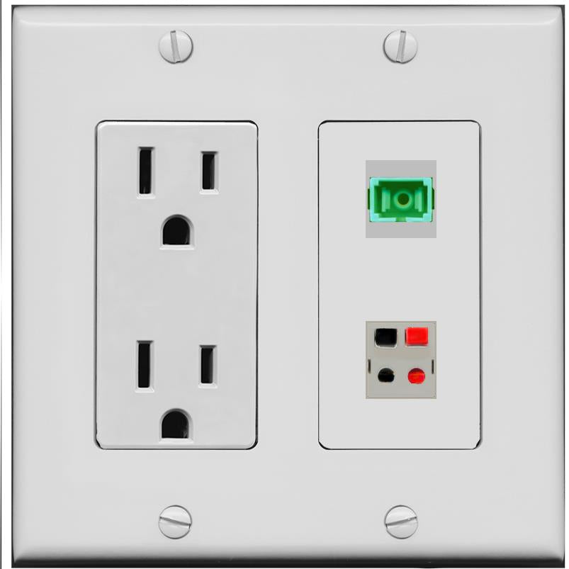 SC-APC-SX SPEAKER Wall Plate [Gray]